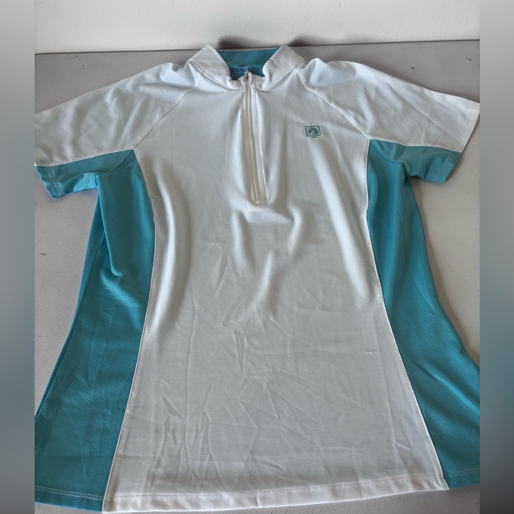 Romfh Ladies' Quarter-Zip Short Sleeve -0444